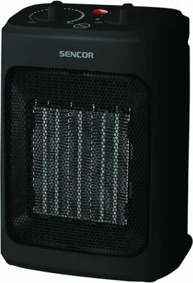 Image de SENCOR 2000 watts chauffage céramique, noir