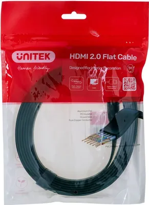 Obrázek produktu pro Kabel HDMI Unitek C11063BK-3M černý 3 m