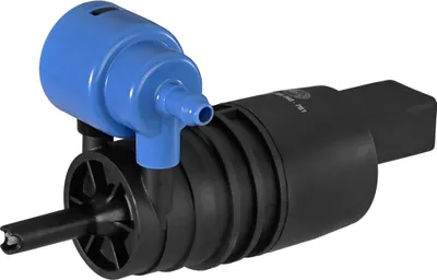 Produktbild von Waschwasserpumpe Scheibenreinigung 12 V Dualpumpe 2-polig HELLA für u.a. AUDI A6