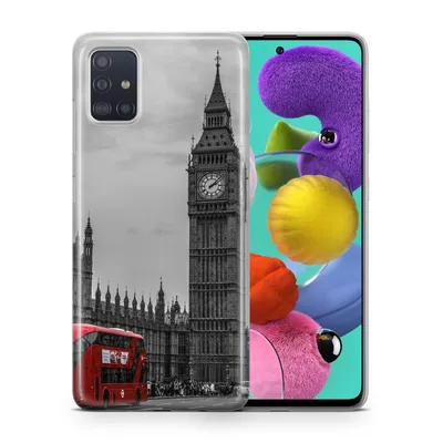 Produktbild von Handyhülle Schutzhülle für Samsung Galaxy S3 Mini Case Cover Tasche Bumper Etuis TPU, Modell:Samsung Galaxy S3 Mini, Motiv auswählen:Big Ben