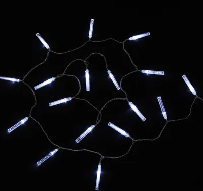 Obrázek produktu pro Vánoční světlená girlanda, rampouch, 32 LED
