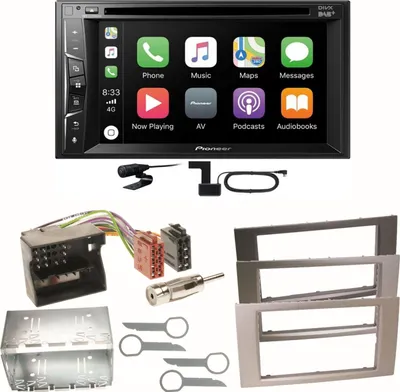 Produktbild von Pioneer AVH-Z3200DAB Carplay DAB Einbauset für Ford Focus Fusion Galaxy S-Max