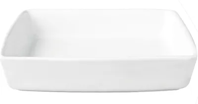 Obrázek produktu pro Obdélníková zapékací mísa Grande z vysoce kvalitní bílé keramiky 27,5 x 18,5 cm