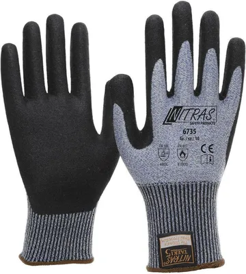 Produktbild von Arbeitshandschuhe | 10 Paar Taeki Schnittschutzhandschuhe | blau | Gr.10