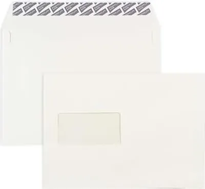 Produktbild von Briefumschläge C5 120g/qm haftklebend Fenster VE=500 Stück creme