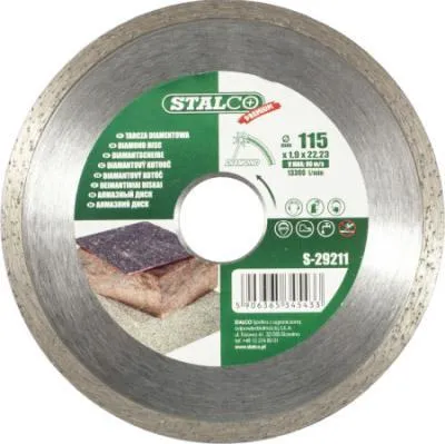 Produktbild von STALCO 125 mm PREMIUM Volldiamantscheibe