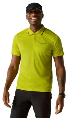Immagine prodotto di Maglietta polo a maniche corte Regatta Maverick V, colore giallo, taglia L, per uomo