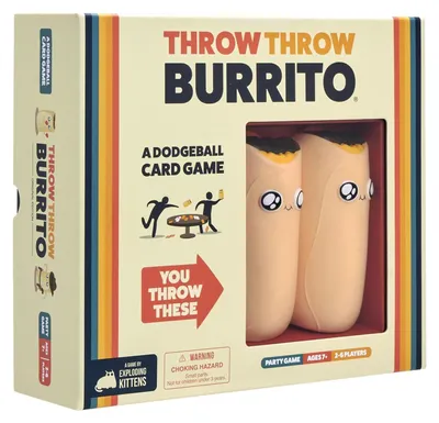 Produktbild von Asmodee Throw Throw Burrito, Brettspiel, 7 Jahr(e), 15 min