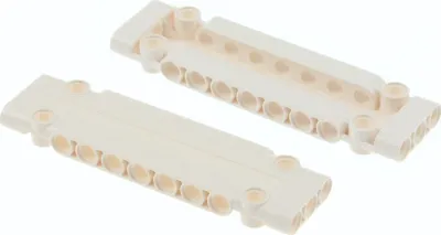 Image de 2x Lego Technic plaque 3x11x1 blanc panneaux revêtement construction brique 6055627 15458