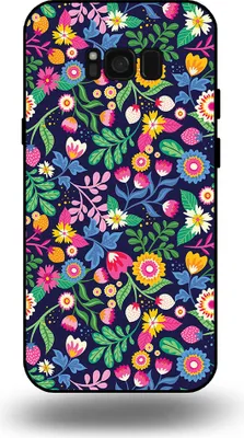 Immagine prodotto di Smartphonica Custodia per telefono adatta per Samsung Galaxy S8 con stampa floreale - TPU cover posteriore design floreale