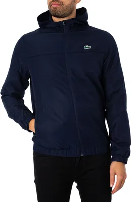Produktbild von Lacoste Leichte Jacke mit Sport-Logo, Blau L