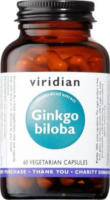 Zdjęcie produktu dla Ginkgo Biloba 60 kapsuek