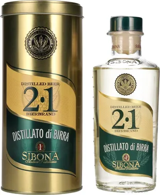 Image de Sibona Distillato di Birra 2.1 Bierbrand 38% Vol. 0,5l