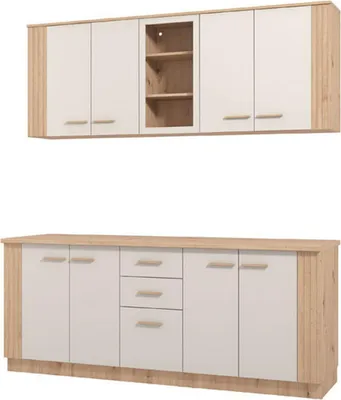 Immagine prodotto di Ghemme - Cucina, Beige, 2 Cassetti, Elettrodomestici non inclusi