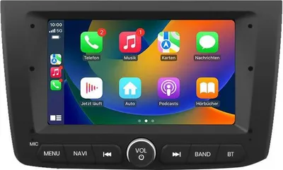 Immagine prodotto di Autoradio Android da 7'' con 64 GB per Alfa Romeo Mito 2008-2019 CarPlay Android Auto Navigatore Bluetooth DAB+ Telecamera posteriore