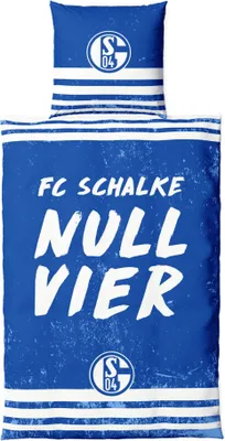 Produktbild von FC Schalke 04 S04 Bettwäsche NULLVIER