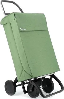 Produktbild von Rolser Einkaufswagen - 4-Rad Einkaufs-Trolley Jean Tweed Verde