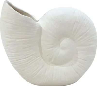 Produktbild von Opjet Muschelvase - Weiß | Sontige Dekoartikel