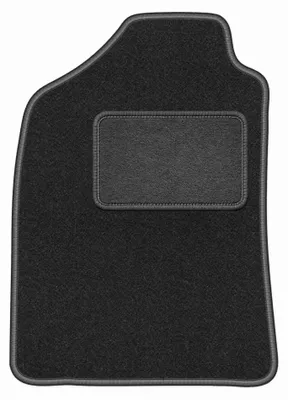 Image de Tapis conducteur en moquette pour Mazda BT-50 2007-2012 (pick-up) – 1 pièce, gris graphite, sur mesure – Wielganizator LUX
