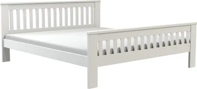 Image de MINIO Lit 180 cm LAURO Pin blanc