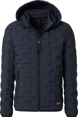 Produktbild von CASAMODA Herren Outdoor-Steppjacke Stehkragen Kapuze Regular Marine L