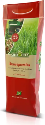 Produktbild von Greenfield Rasenregeneration-Mantelsaat 5 kg - Nachsaat für Frühjahr und Herbst
