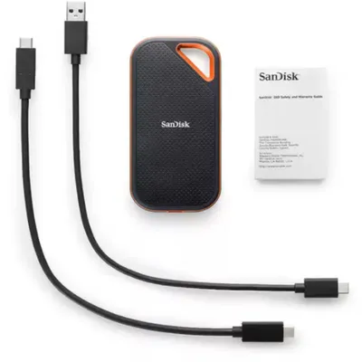 Produktbild von SanDisk Extreme Pro Portable SSD 4TB 2000MB/s   SDSSDE81-4T00-G25