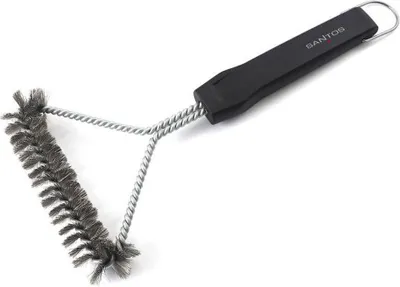 Produktbild von Grillbürste dreieckig | 30cm | Edelstahl