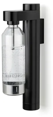 Immagine prodotto di Stelton Wassersprudler Brus mit Wandhalterung, Edelstahl, Kunststoff, Black, 2102-1