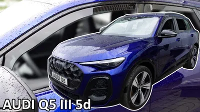 Productafbeelding van Winddeflectoren voor Audi Q5 (vanaf 2024) – 4 stuks, voor en achter