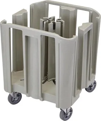 Obrázek produktu pro Vozík na nádobí Cambro s nastavitelným úložným prostorem (12 kusů)