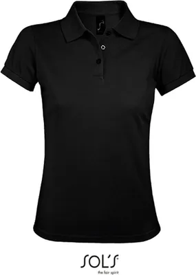 Produktbild von SOLs 00573 | Damen Polo Shirt Prime - Farbe: Black - Größe: 3XL