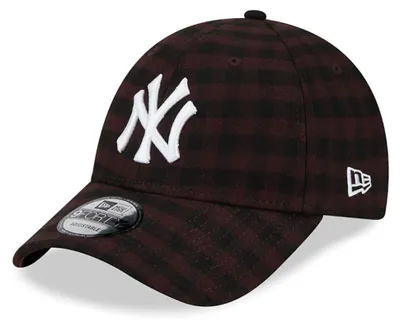 Produktbild von New Era New York Yankees Flannel 9Forty Cap Senior