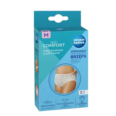 Obrázek produktu pro Canpol Majtki poporodowe jednorazowe rozmiar M, 5 sztuk