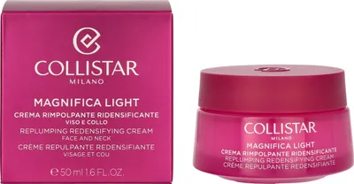 Produktbild von Collistar Magnifica Light Replumping Redensifying Cream, Tages- & Nachtcreme, Frauen, Mischhaut, normale Haut, Empflindliche Haut, Gesicht, Hals/Nacken, Anti-Aging, Anti-Falten, Kräftigend, Aufpolsterung, 50 ml