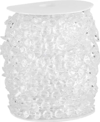 Obrázek produktu pro 99Ft 30M Girlanda Diamond Akryl Crystal Bead Curtain Svatební strana DIY Decor