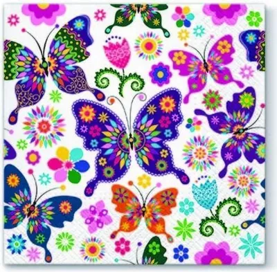 Obrázok produktu pre Serwetki papierowe 33 x 33 cm ciemnobrązowe 20 sztuk