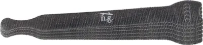 Immagine prodotto di Natural Goods Berlin Fascetta KLETTE, nastro in velcro, fascetta per cavi, richiudibile per cavi e fili, nero, 6 pezzi