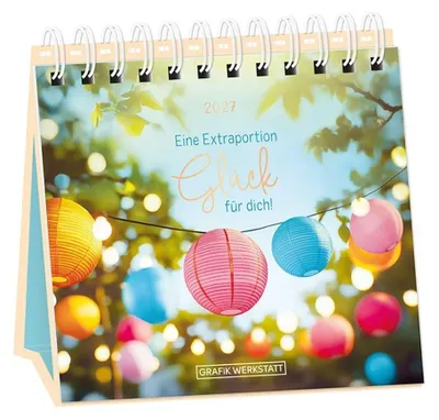 Produktbild von Tischkalender 2027 Extraportion Glück