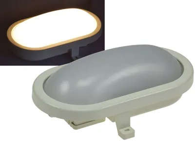 Productafbeelding van ChiliTec LED ovale armatuur FRL-O 12, IP44, geschikt voor vochtige ruimtes, 13W, 940 lm, 3000K (verpakkingseenheid)