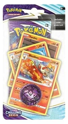 Image de Pokemon Chilling Reign : Blaziken Premium Checklane Blister