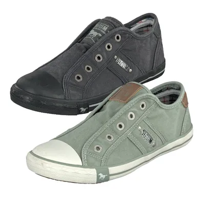 Produktbild von Mustang Damen Slipper Halbschuhe Sneaker 1099-401 , Größe:37 EU, Farbe:Grau