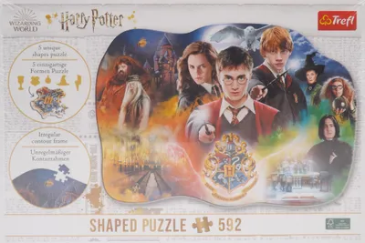 Produktbild von Harry Potter - Formenpuzzle - 592 Teile