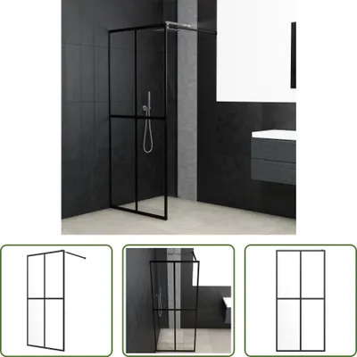 Obrázek produktu pro The Living Store Sprchová zástěna pro sprchový kout Čiré bezpečnostní sklo 80x195 cm