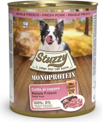 Produktbild von STUZZY Monoprotein Pork - nassfutter für Hunde - 800 g