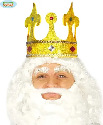 Produktbild von goldene Krone mit Edelsteinen