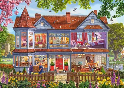 Image de SCHMIDT Puzzle Frü hlingstag 1000 pièces