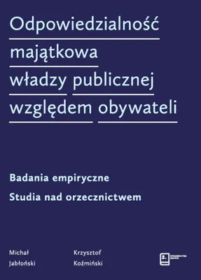 Produktbild von Odpowiedzialność majątkowa władzy publicznej względem obywateli