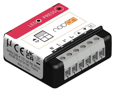 Produktbild von NodOn Zigbee 3.0 Rollladenmodul Raffstoresteuerung SmartThings Alexa