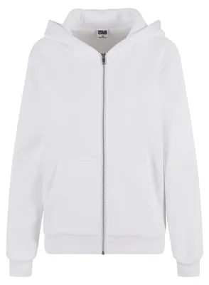 Produktbild von Urban Classics - Hoodie mit durchgehendem Reißverschluss für Damen TN1640 (3XL) (Weiß)